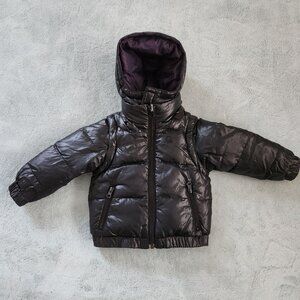 United Colors of Benetton Reversible Down Jacket for Baby Size 9-12 Months
